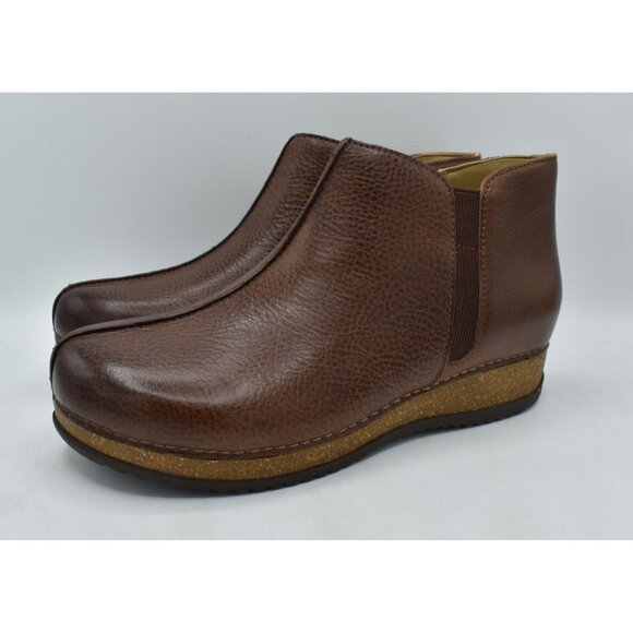 Dansko Brown Ankle Boots New w/Box - Picture 2 of 14